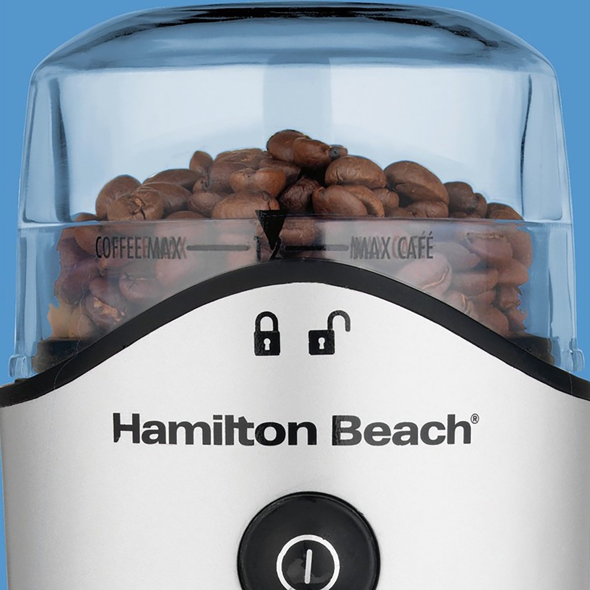 Hamilton Beach Coffee Grinder, Silver