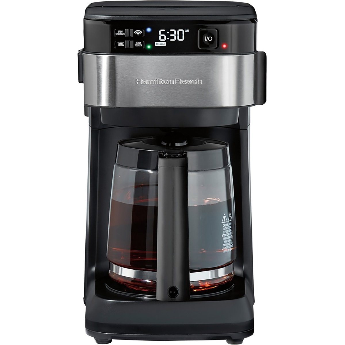 Hamilton Beach Smart 12 Cup Coffee Maker - Works with Alexa