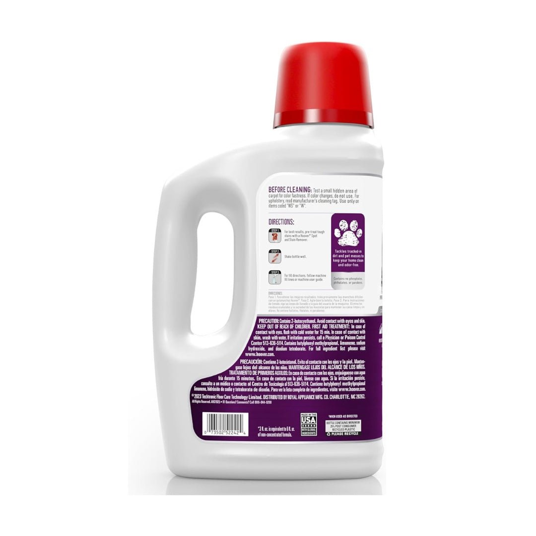 Hoover Paws & Claws Carpet Cleaning Solution 64 oz.