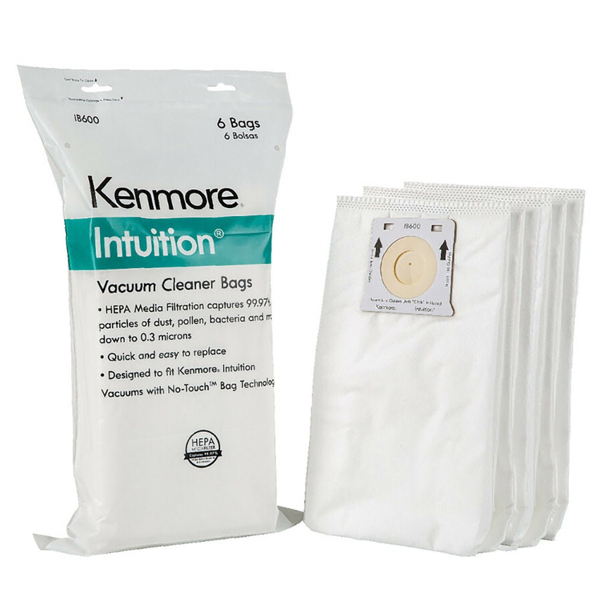 Kenmore Intuition Vacuum Bags 6 count