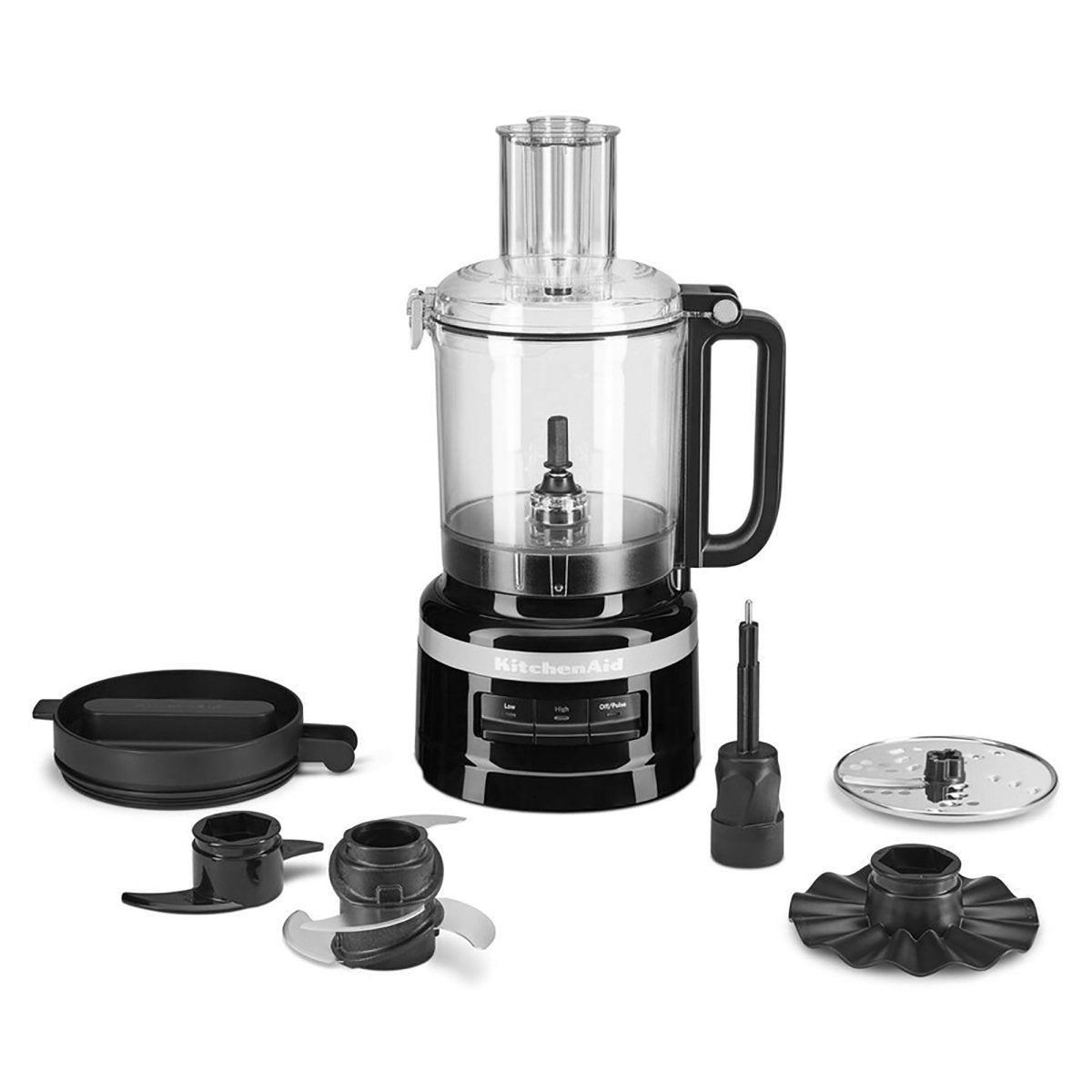 KitchenAid 9 Cup Food Processor, Onyx Black