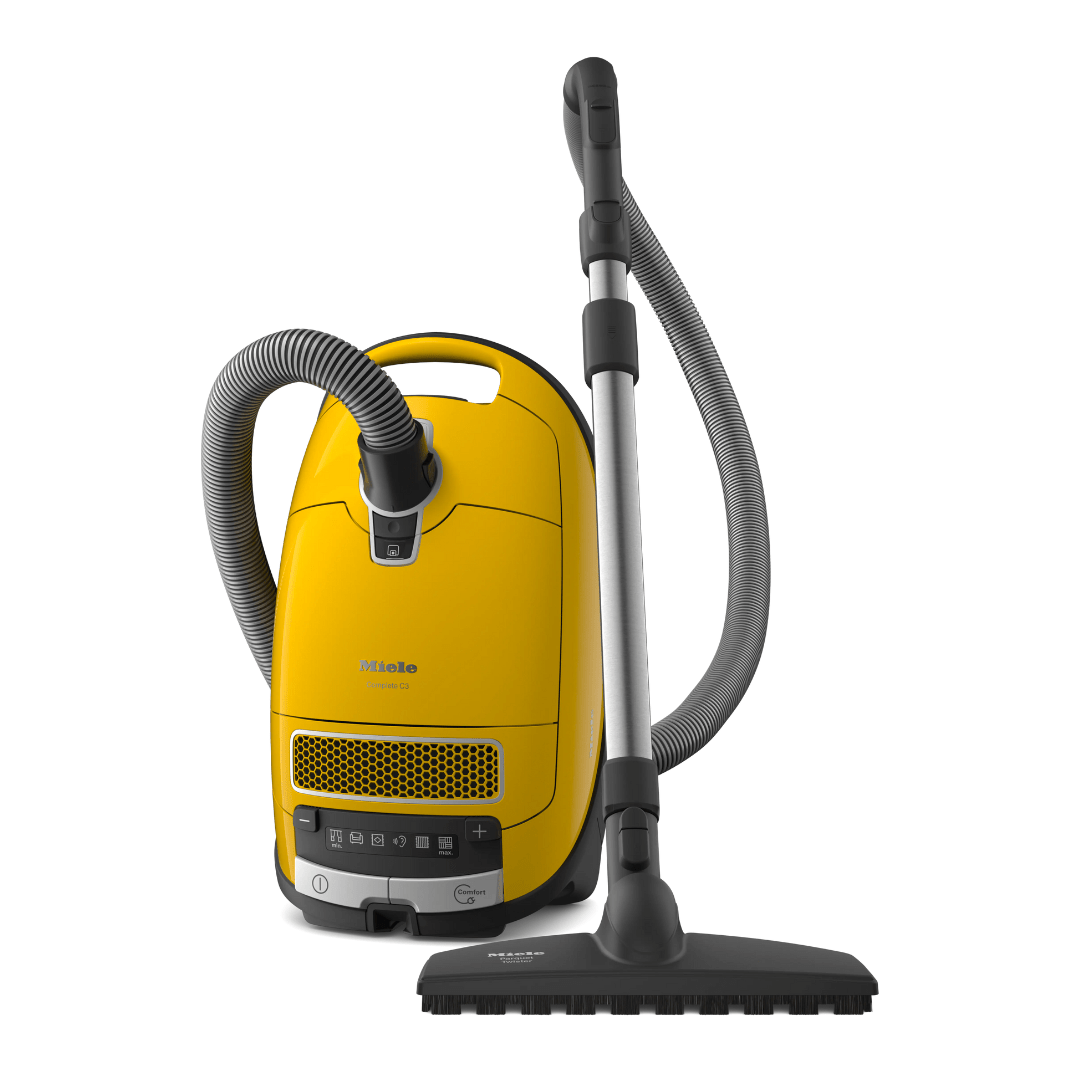 Miele Complete C3 Calima, Curry Yellow - Canister Vacuum