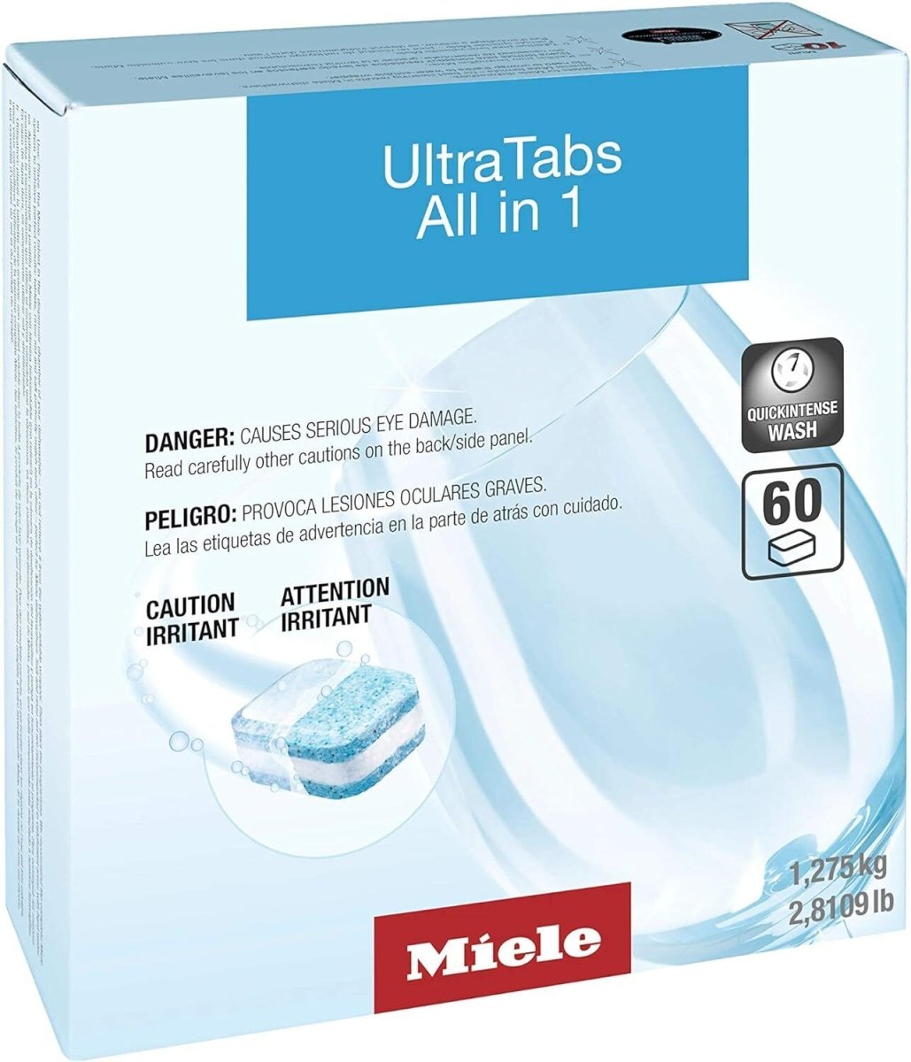 Miele Dishwasher UltraTabs (60 Tabs)