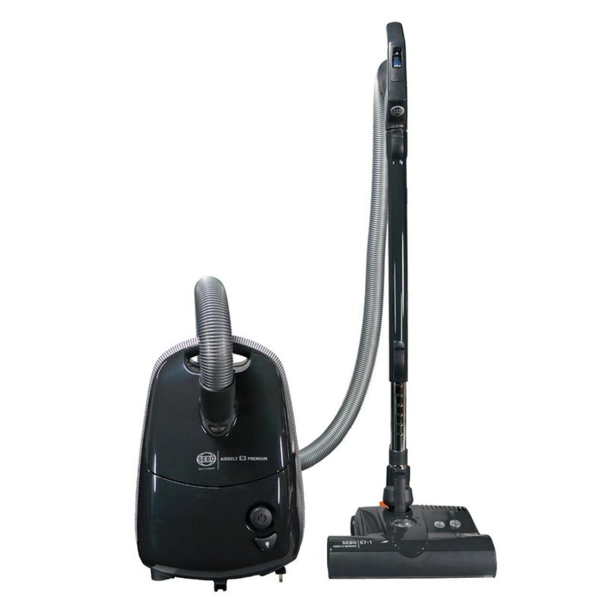 SEBO AirBelt E3 Premium, Graphite - Canister Vacuum