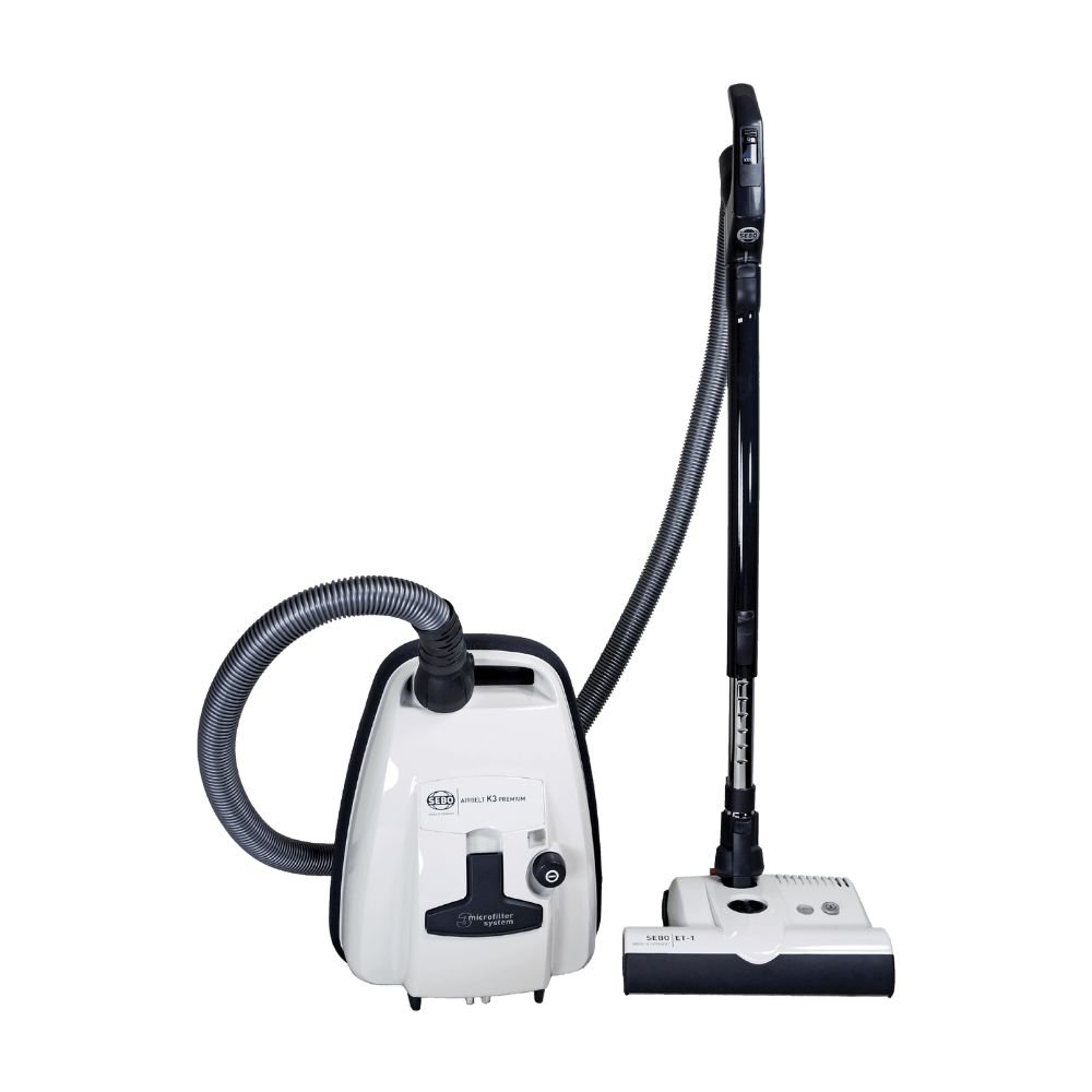 SEBO AirBelt K3 Premium, White - Canister Vacuum