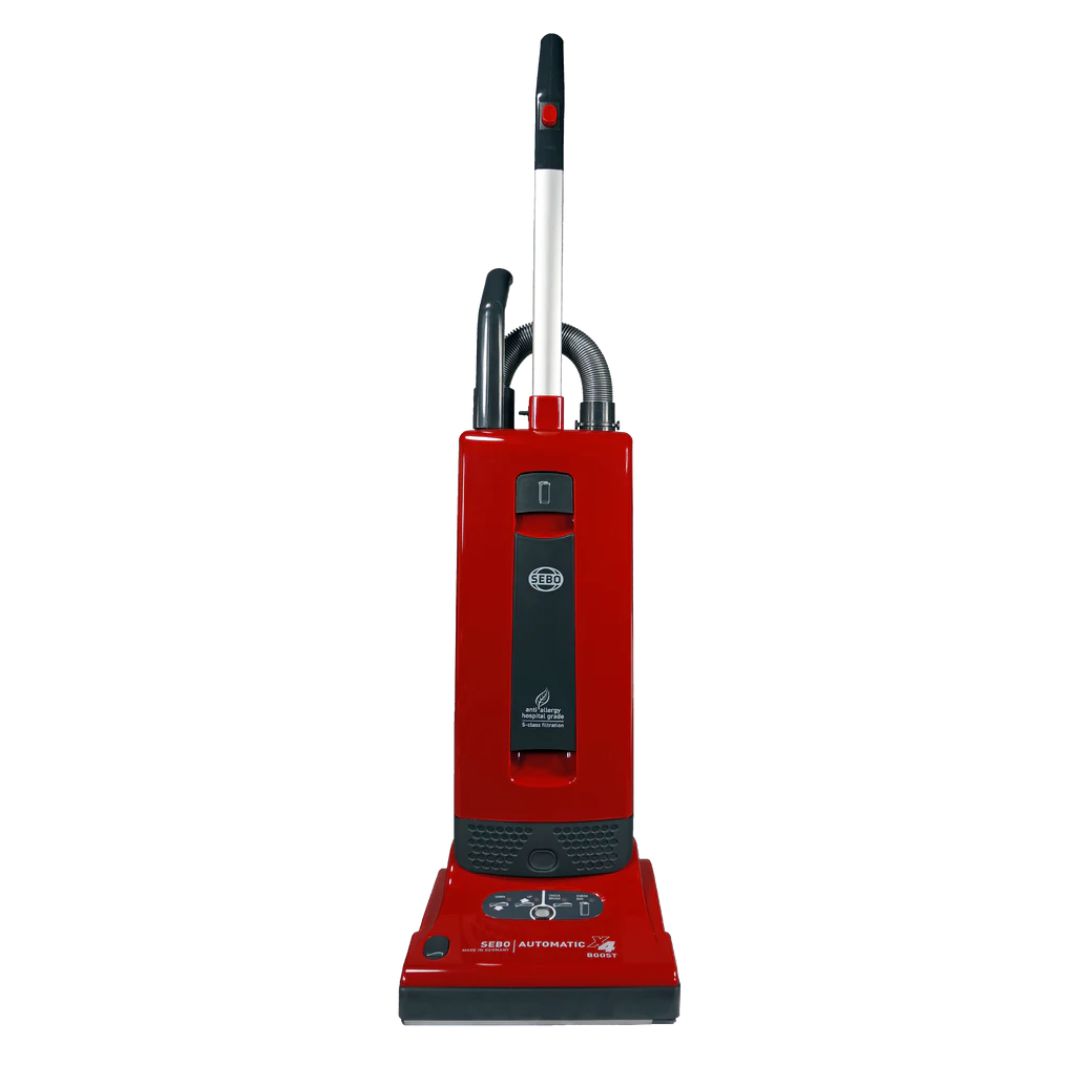 SEBO Automatic X4 Boost, Red- Upright Vacuum