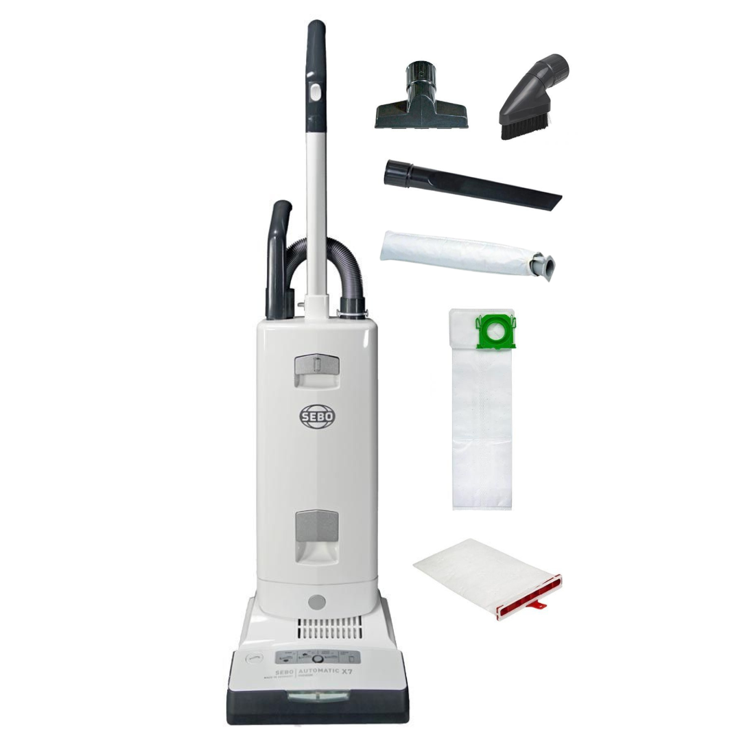 SEBO Automatic X7 Premium, White - Upright Vacuum