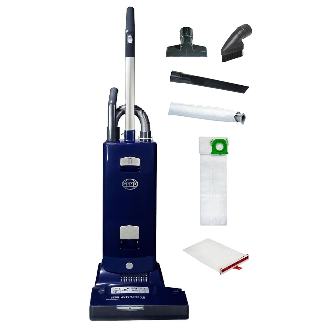 SEBO Automatic X8, Blue - Upright Vacuum