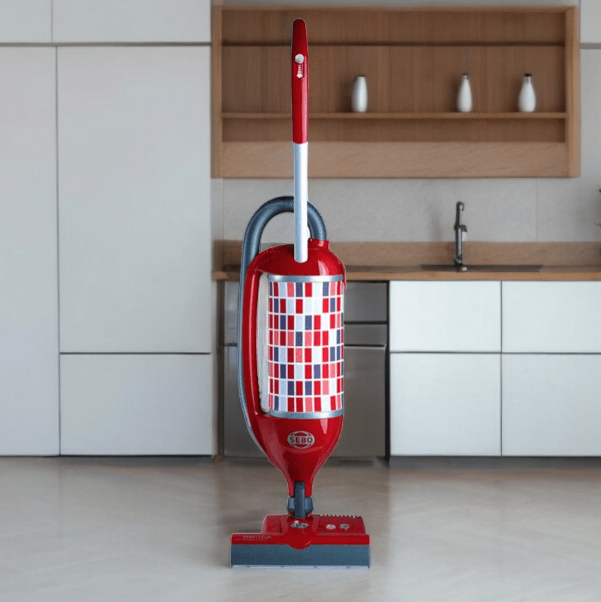 SEBO Felix 1 Premium, Rosso (Red) - Upright Vacuum