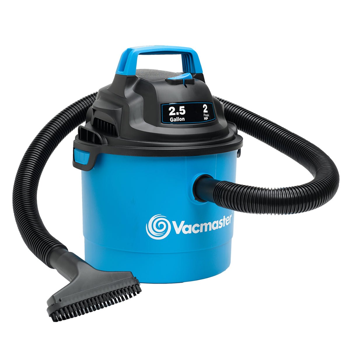 Vacmaster 2.5 Gallon 2 Peak HP Wall Mountable - Wet / Dry Vacuum